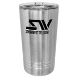 Double Wall Insulated Pint with Clear Slider Lid