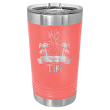 Double Wall Insulated Pint with Clear Slider Lid