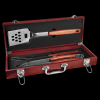 Rosewood Barbecue Set with Tools