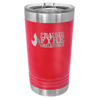 Double Wall Insulated Pint with Clear Slider Lid